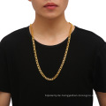 Shangjie Oem Kalung Klassiker Vintage Hip Hop Schmuck Halskette Hip Hop Gold Platted Halskette Mode Kubanische Kette